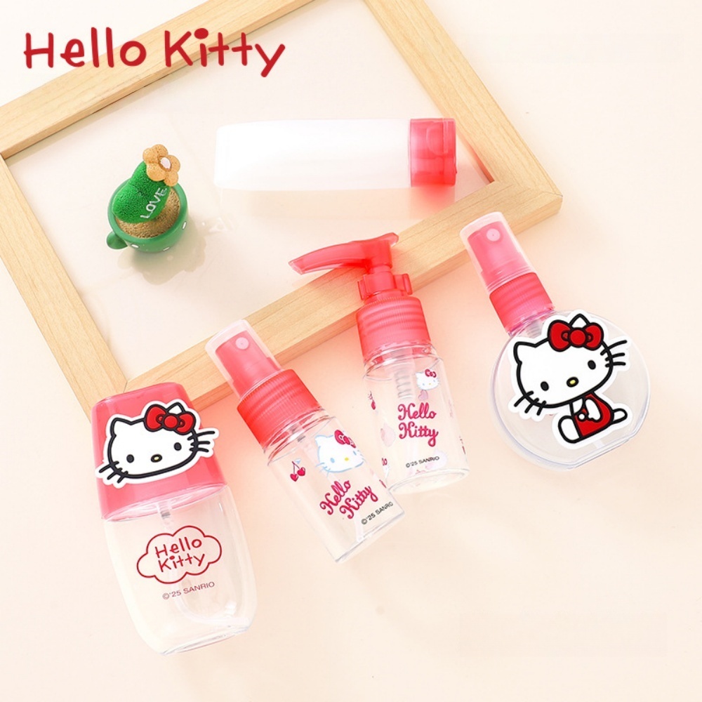 Perfume Fragrance Dispenser - 55/60/100ml Genuine Sanrio Plastic Refillable Bottle