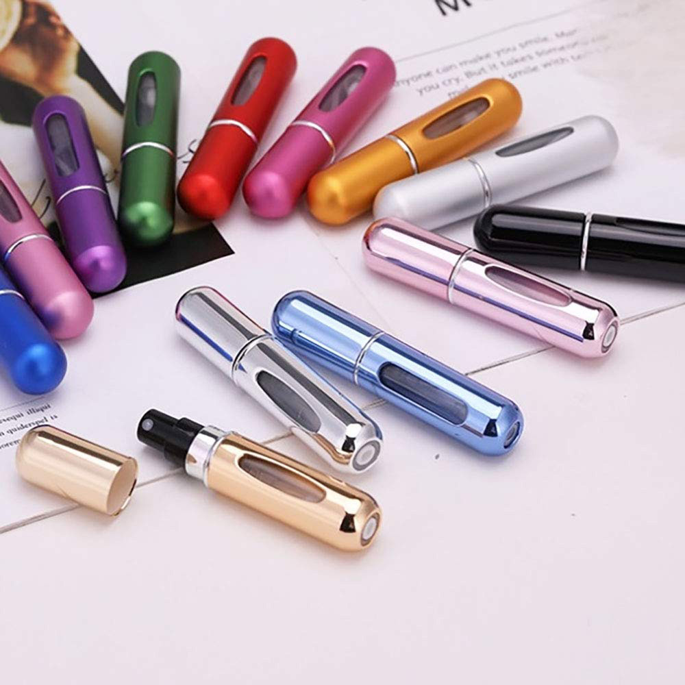 Perfume Fragrance Dispenser - Refillable Mini Perfume Bottle Portable Cosmetic