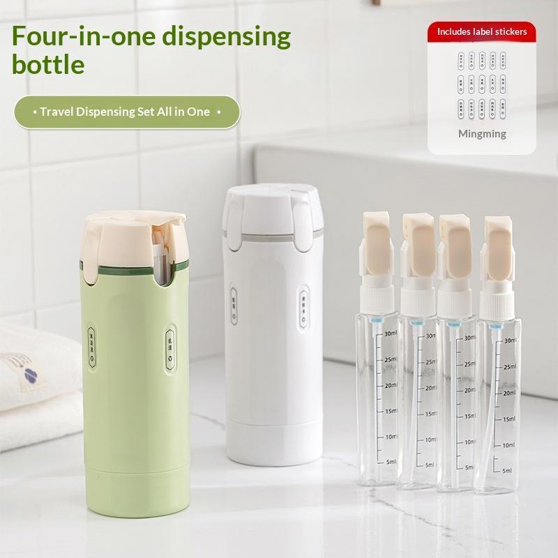 Perfume Fragrance Dispenser - Leakproof 4 In 1 Refillable Travel