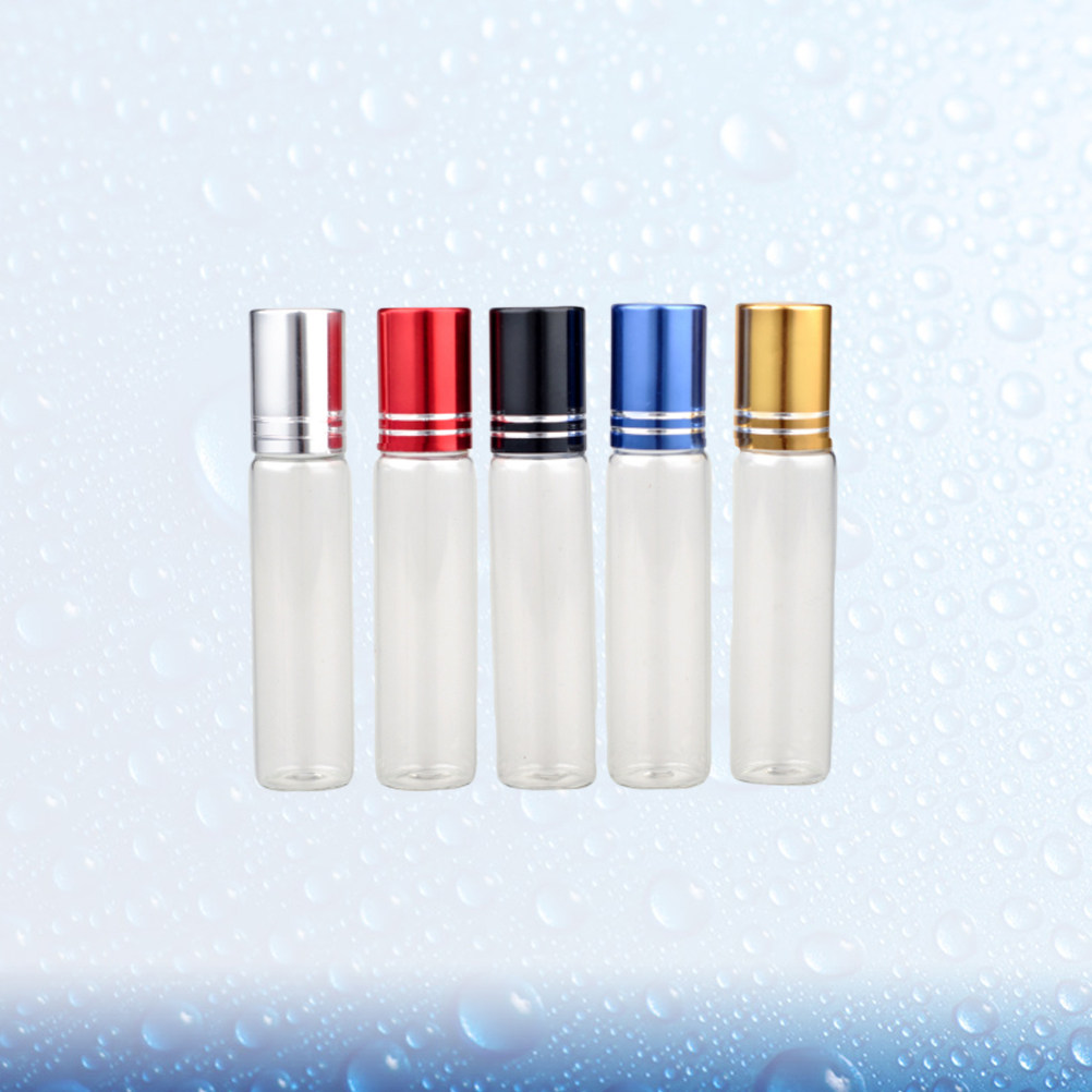 Perfume Refill Bottle - 5Pcs Essential Oil Roller Bottles 10Ml