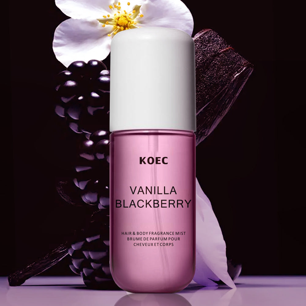 Perfume Fragrance Moisturizer - 50ml KOEC Vanilla Blackberry Fragrance Mist