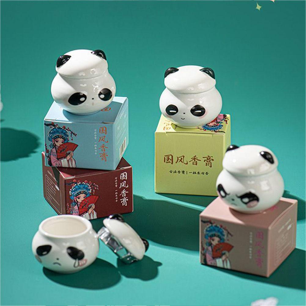 Cute Panda Solid Fragrance Cre - Perfume Fragrance Moisturizer 评论和价格