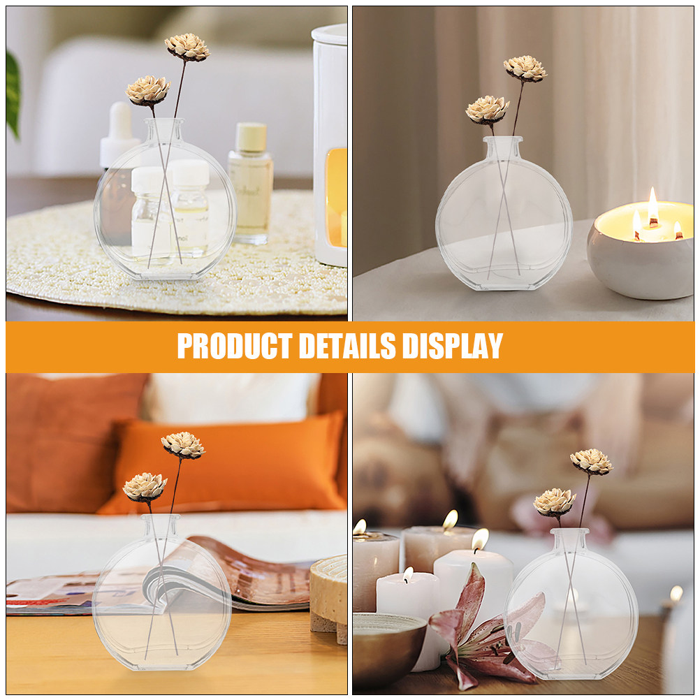 1Set Glass Diffuser Bottle Aro - Perfume Refill Bottle 评论和价格