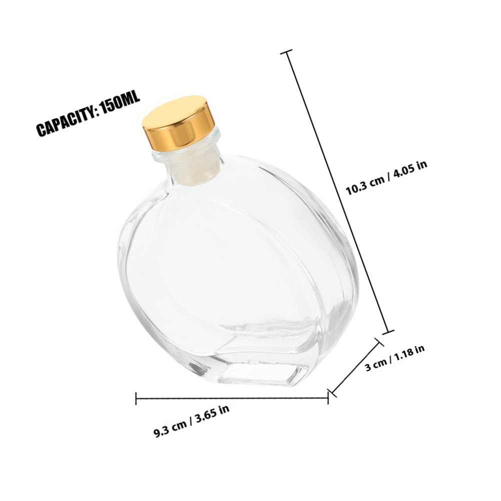 1Set Glass Diffuser Bottle Aro - Perfume Refill Bottle 评论和价格