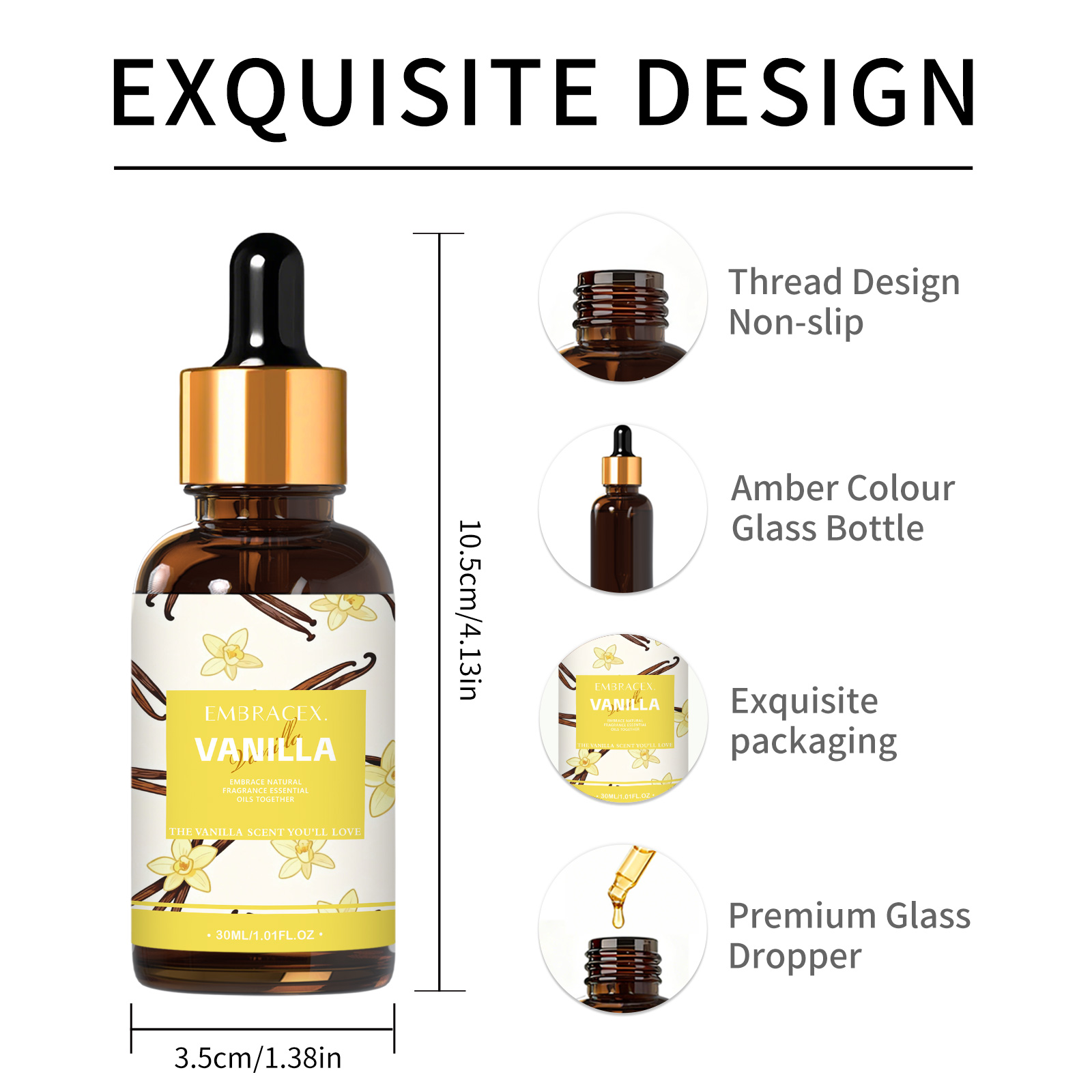 30ml Vanilla Essential Oil For - Sandalwood Perfume Oil 评论和价格