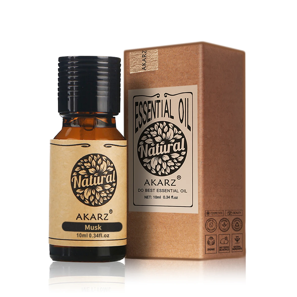 AKARZ Musk Essential Oil Natur - Sandalwood Perfume Oil 评论和价格