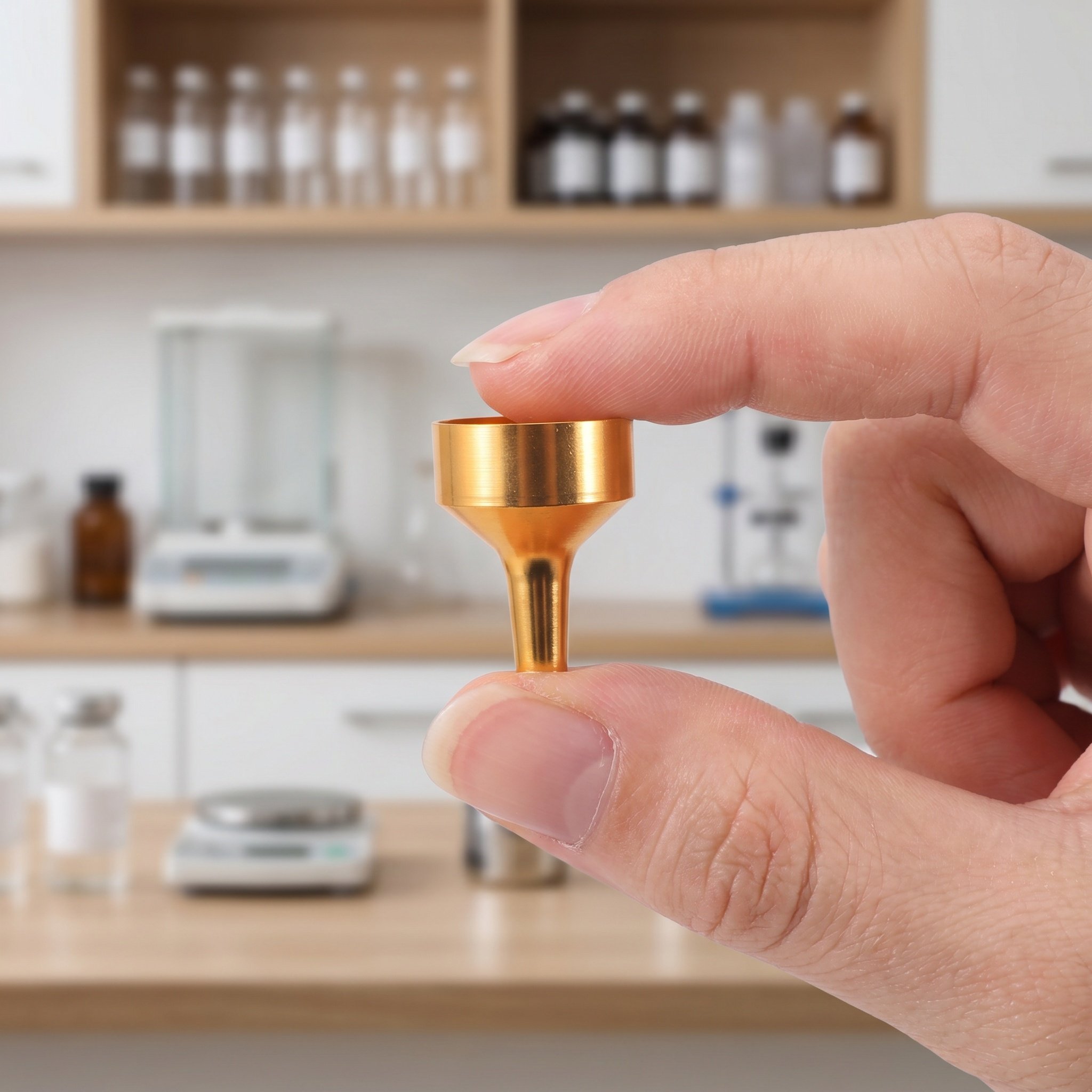 1Set Mini Metal Funnels Small  - Perfume Refill Bottle 评论和价格