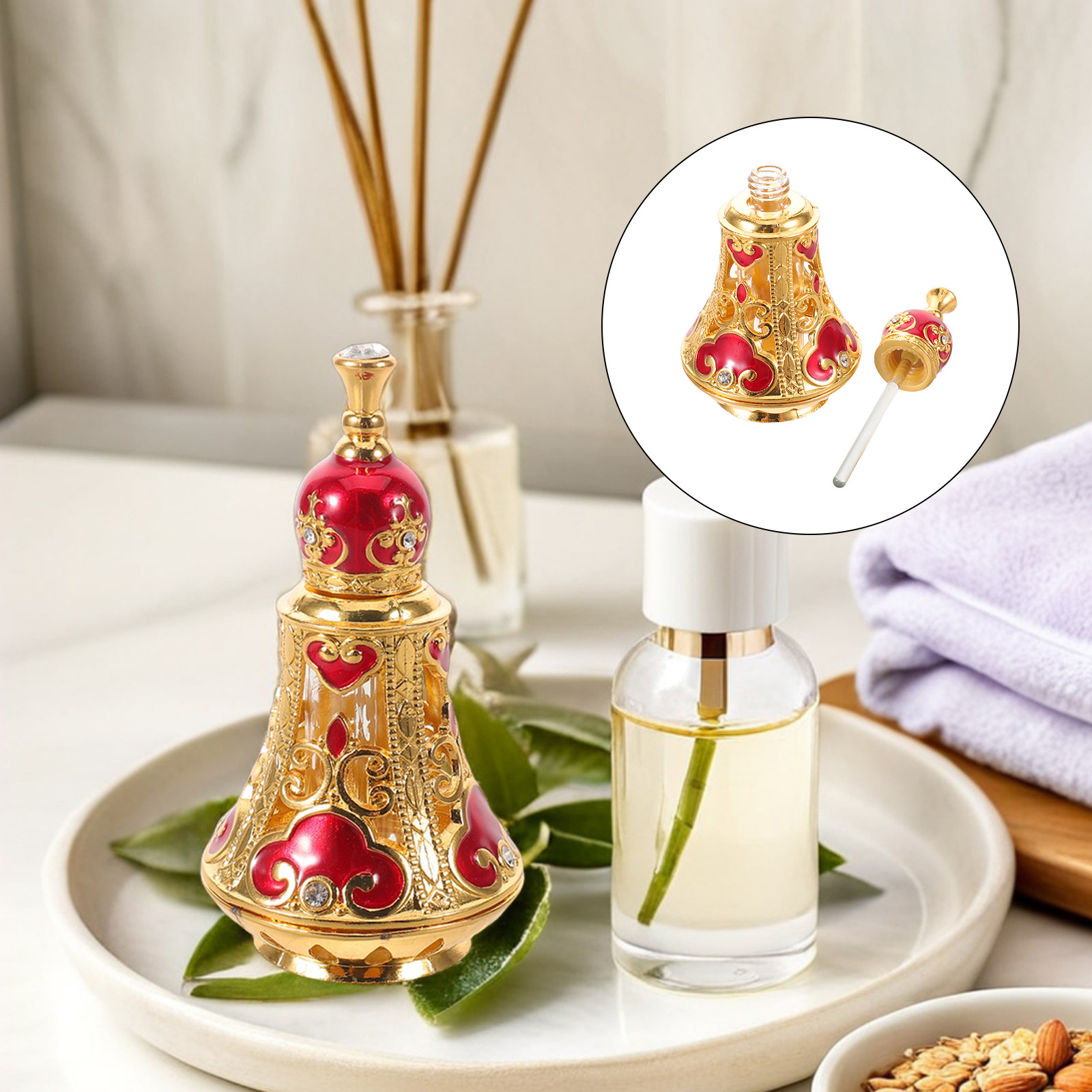 Vintage Refillable Middle East - Perfume Refill Bottle 评论和价格