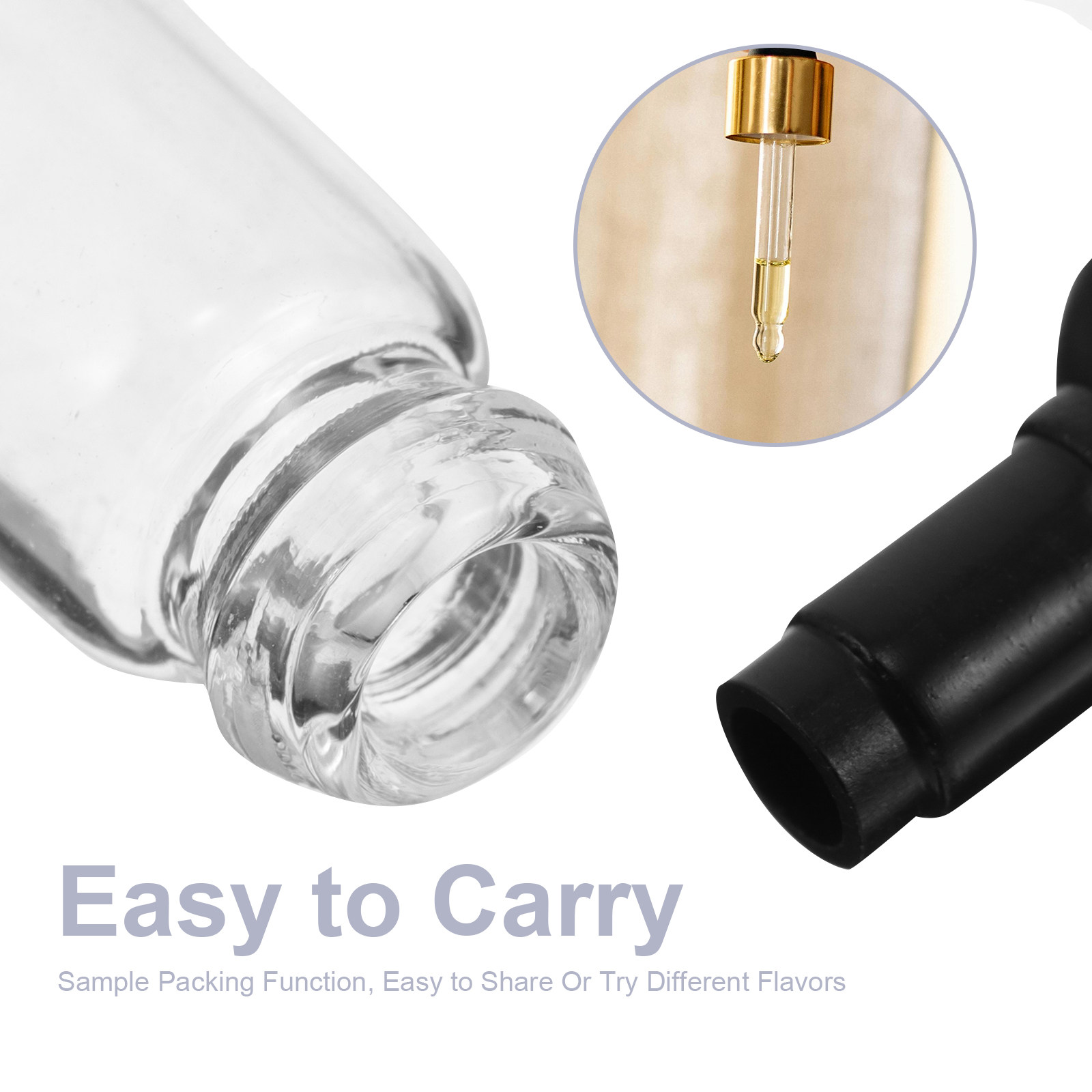 150Pcs Glass Perfume Sample Vi - Perfume Refill Bottle 评论和价格