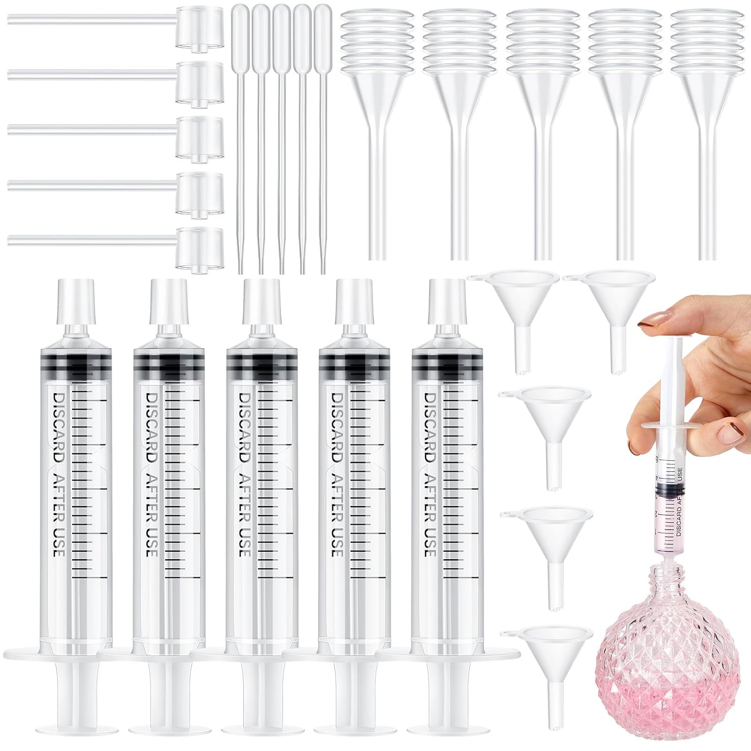 25/50PCS  perfume refill pump  - Perfume Fragrance Dispenser 评论和价格