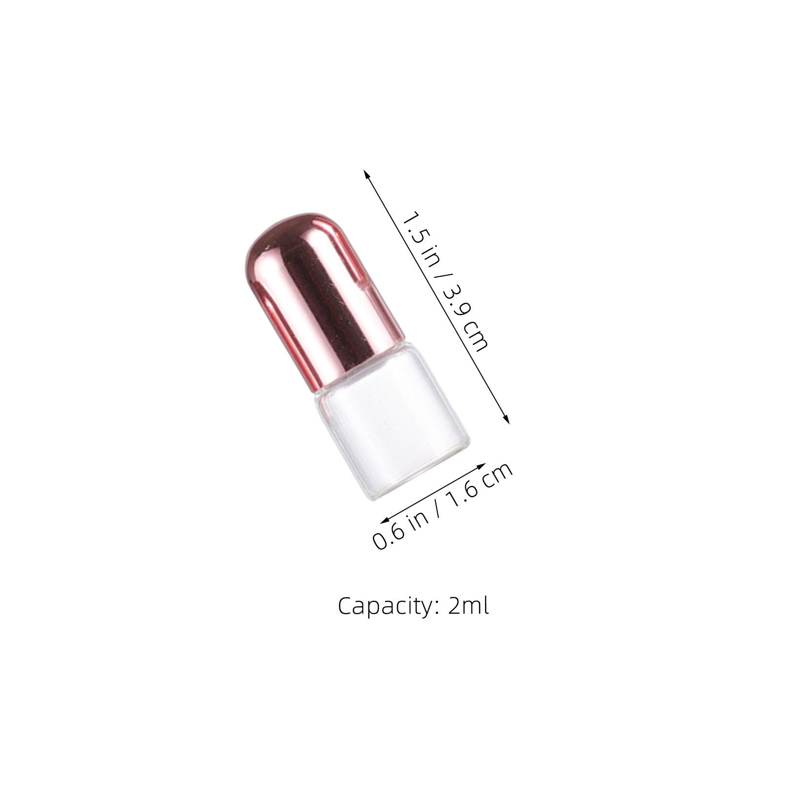 20Pcs Mini Glass Roller Bottle - Perfume Refill Bottle 评论和价格
