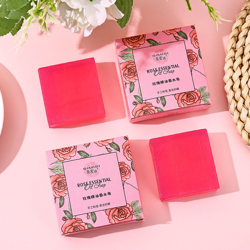 Rose essential oil soap, wash  - Perfume Fragrance Rose 评论和价格