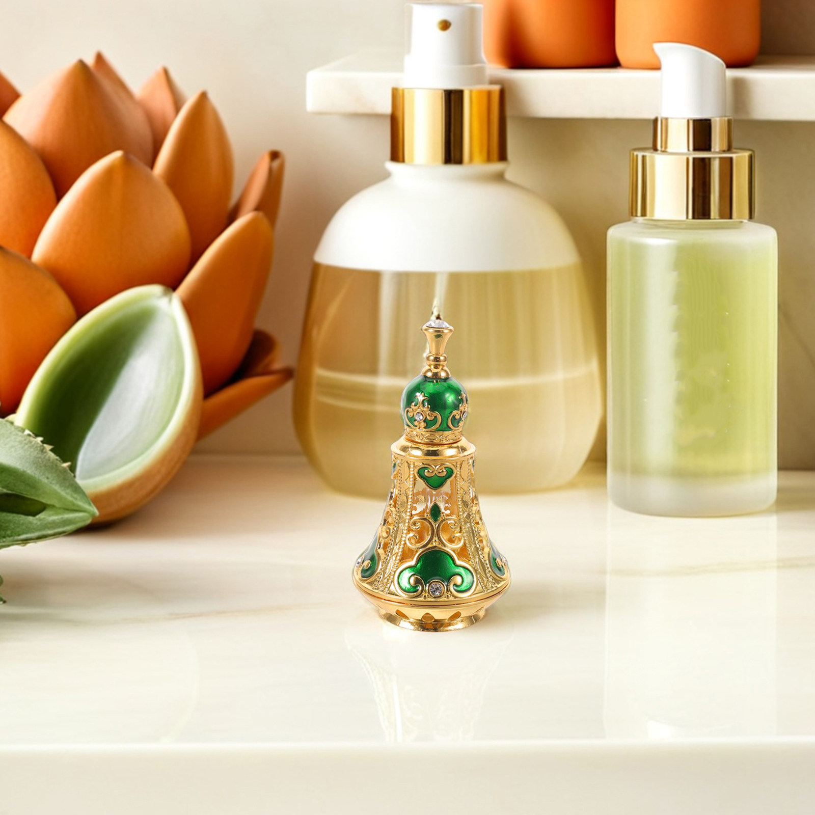 125Ml Vintage Decorative Middl - Perfume Refill Bottle 评论和价格