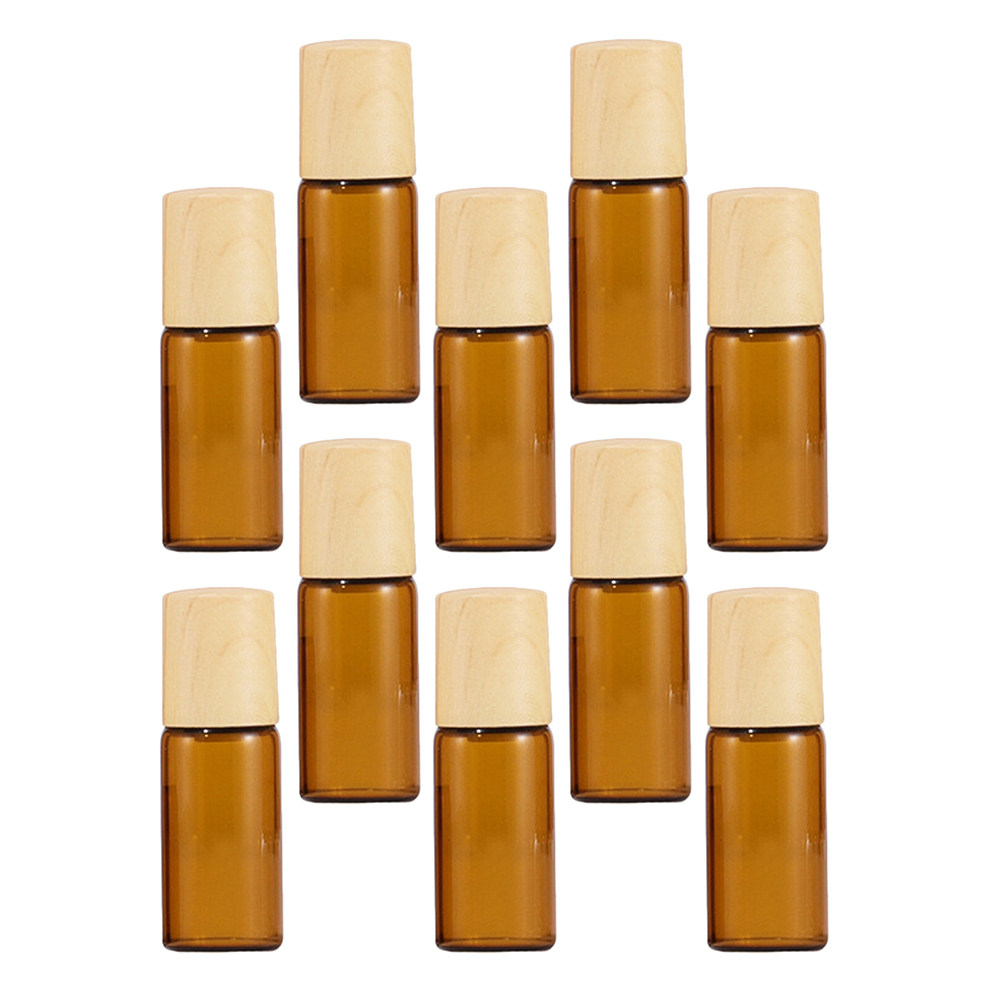10Pcs Leak Proof Glass Roller  - Perfume Refill Bottle 评论和价格