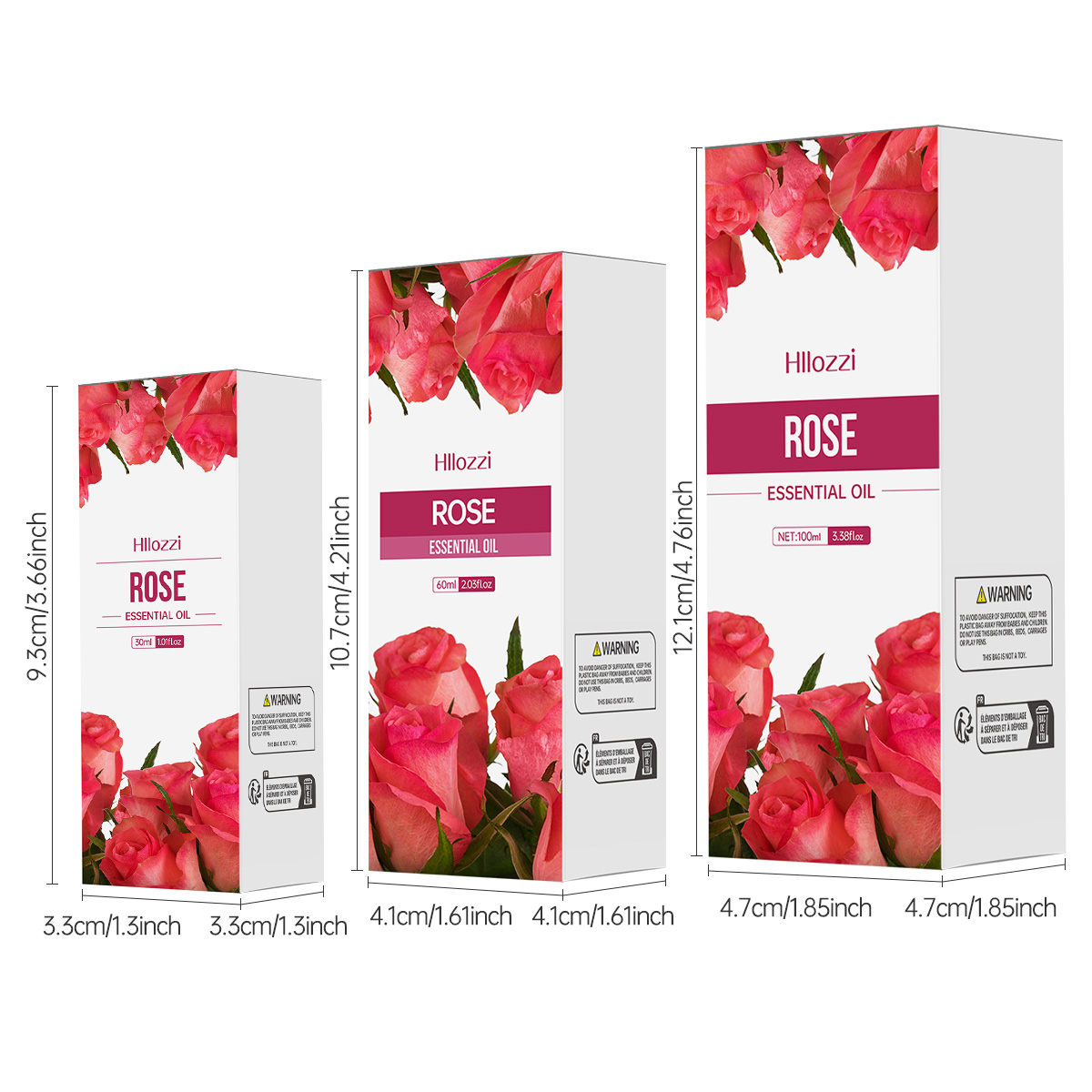 100ml/60ml/30ml rose essential - Perfume Fragrance Moisturizer 评论和价格