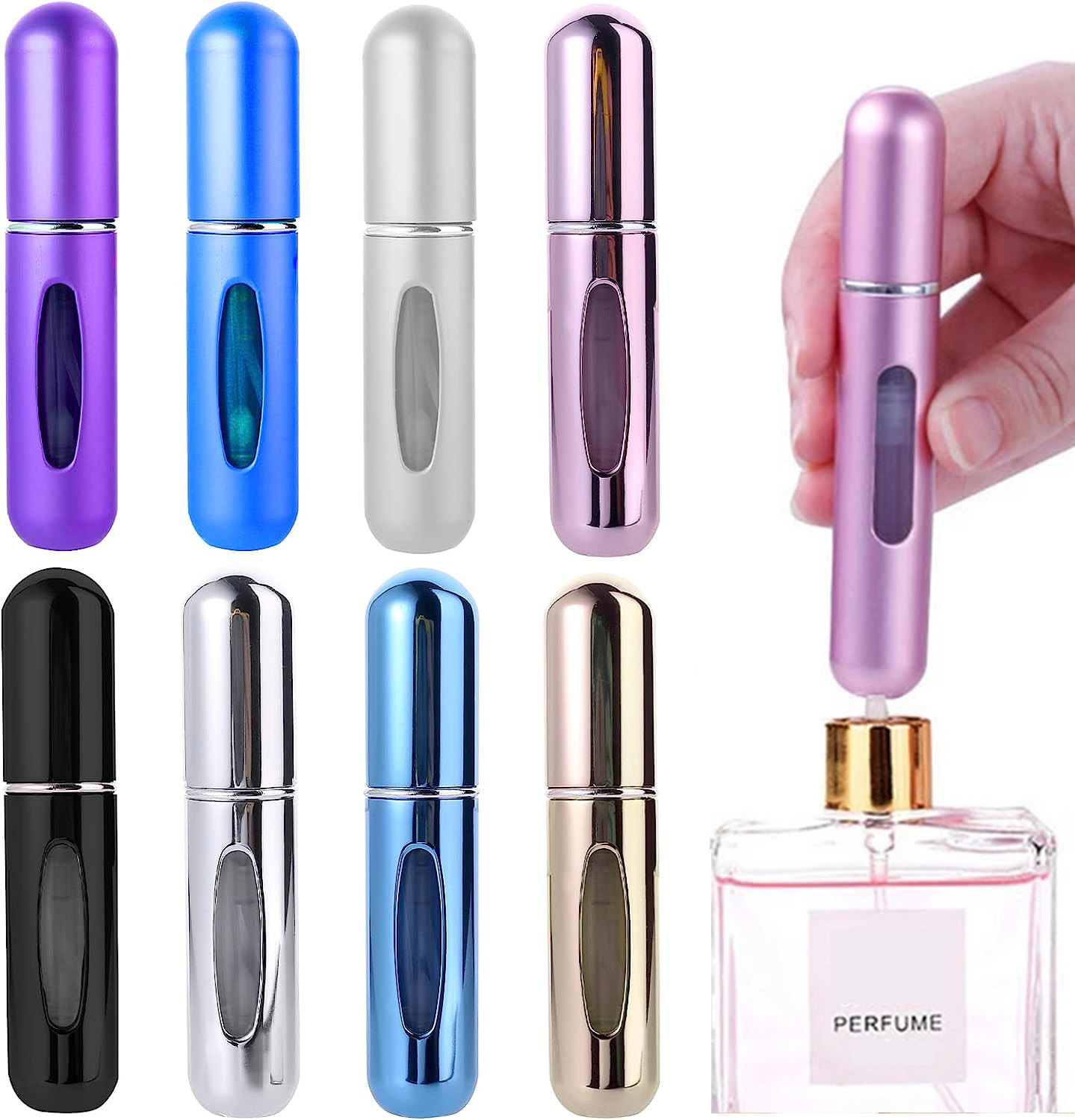Refillable Mini Perfume Bottle - Perfume Fragrance Dispenser 评论和价格