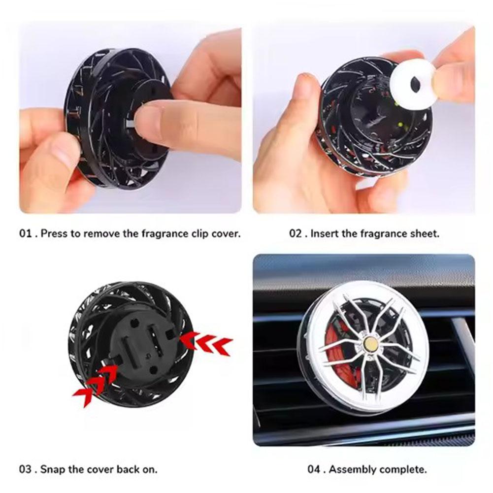 Rotatable Car Air Freshener Cl - Fragrance Long Lasting Perfume 评论和价格