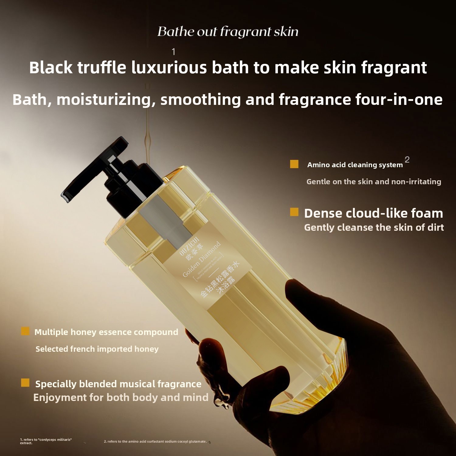 Golden Diamond Black Truffle p - Perfume Fragrance Moisturizer 评论和价格