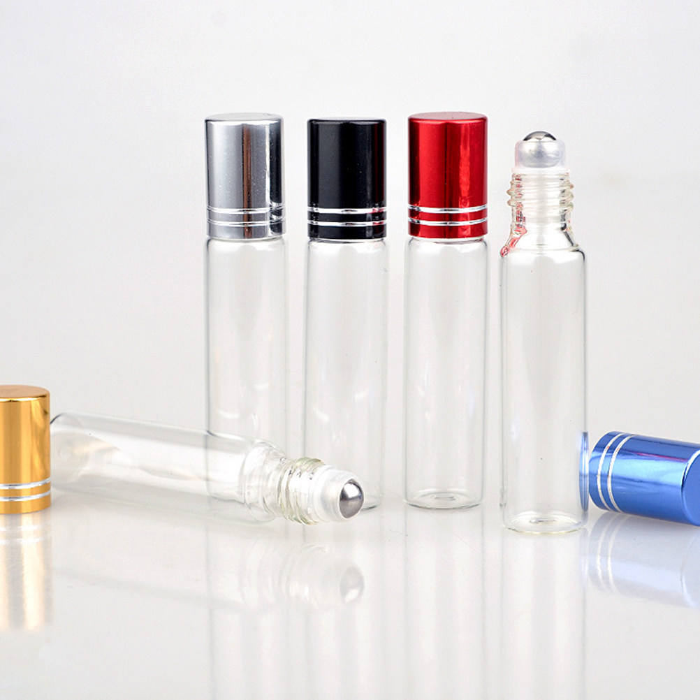 5Pcs Essential Oil Roller Bott - Perfume Refill Bottle 评论和价格