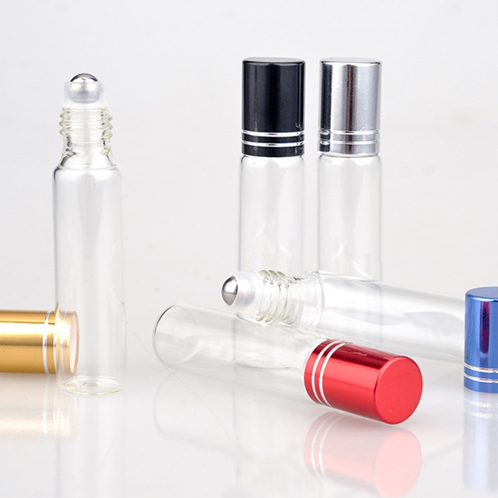 5Pcs Essential Oil Roller Bott - Perfume Refill Bottle 评论和价格